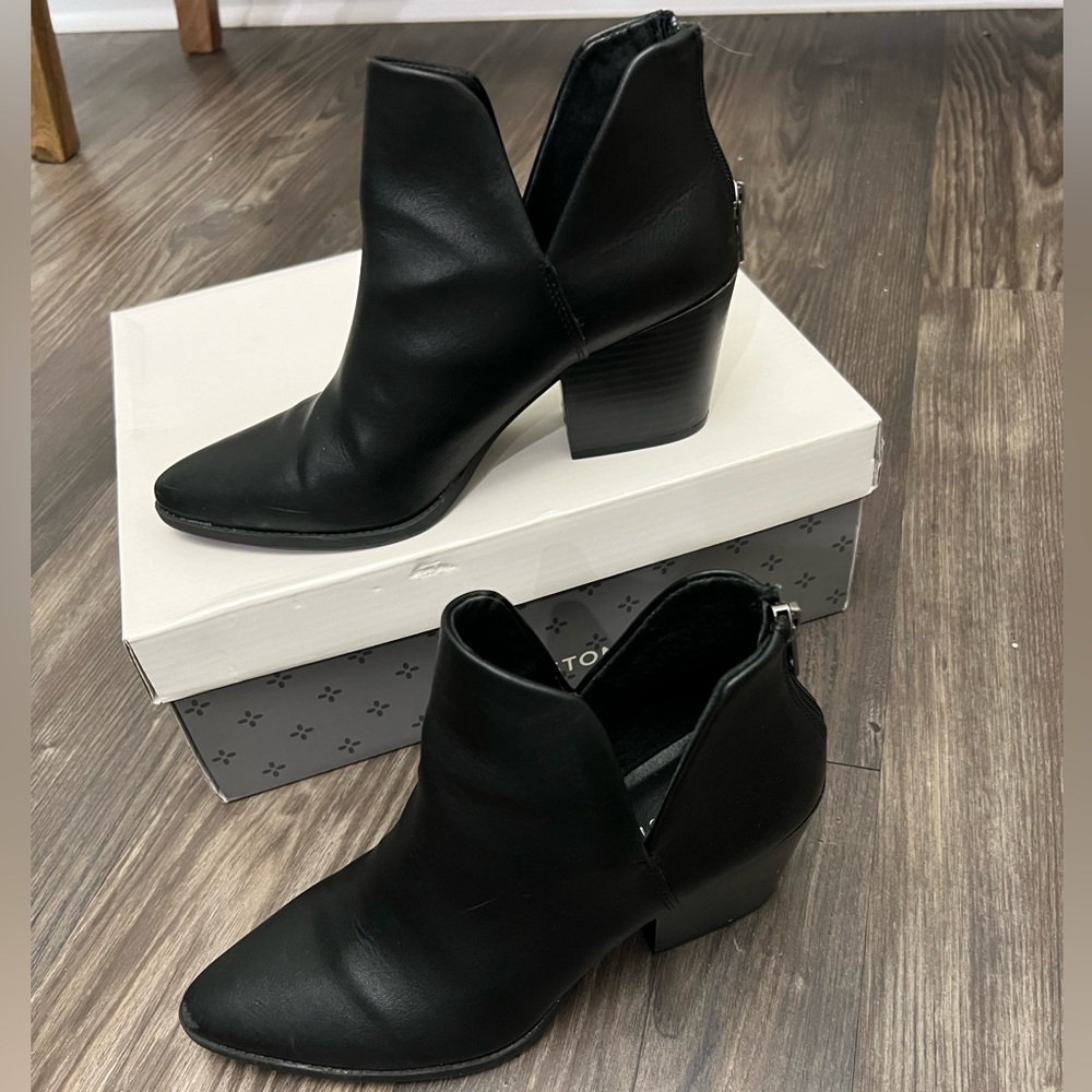 Sun + Stone Black Booties